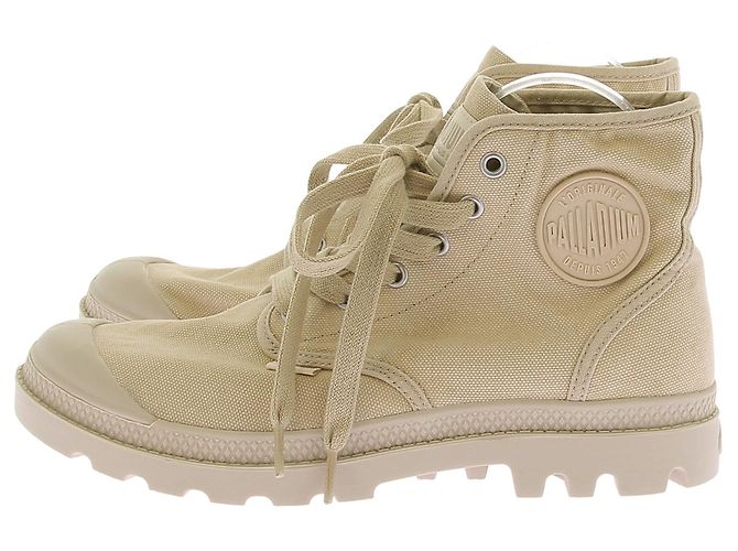 PALLADIUM Botines T.EU 40 Tela Beige - vista 3