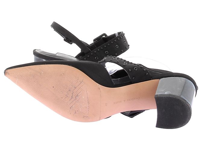 Autre Marque CHARLES & KEITH Absätze T.EU 40 Leder Schwarz - Ansicht 7