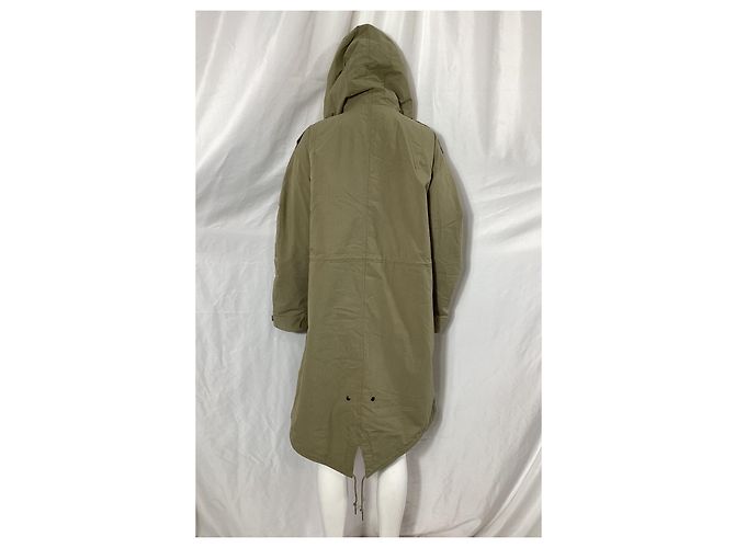 Apc A.P.C. x Suzanne Koller Parka aus grünem Baumwollstoff - Ansicht 10