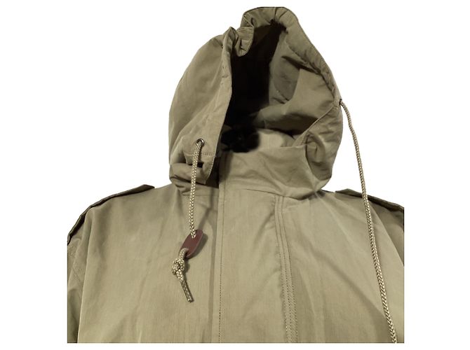Apc A.P.C. x Suzanne Koller Parka aus grünem Baumwollstoff - Ansicht 3