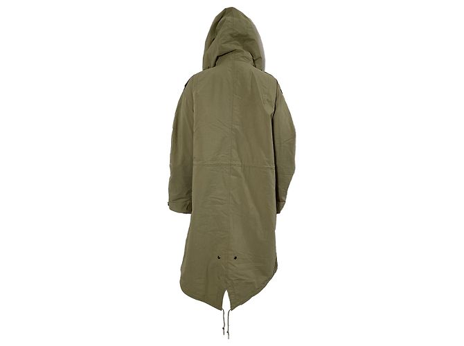 Apc A.P.C. x Suzanne Koller Parka aus grünem Baumwollstoff - Ansicht 4