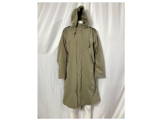 Apc A.P.C. x Suzanne Koller Parka aus grünem Baumwollstoff - Ansicht 7