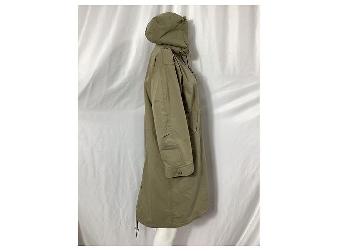 Apc A.P.C. x Suzanne Koller Parka aus grünem Baumwollstoff - Ansicht 8