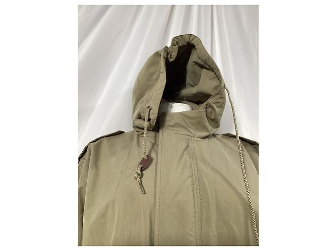 Apc A.P.C. x Suzanne Koller Parka aus grünem Baumwollstoff - Ansicht 9