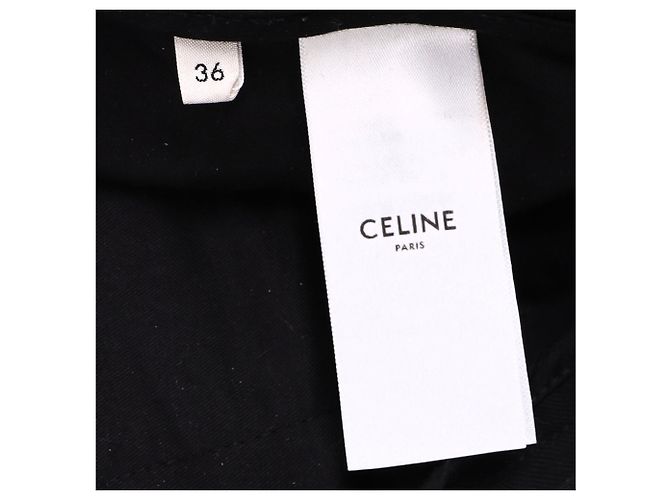 Céline Blazer e Pantaloni Celine in Lana Nera Nero - vista 16