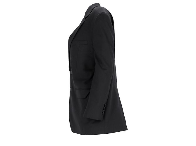 Céline Blazer e Pantaloni Celine in Lana Nera Nero - vista 19