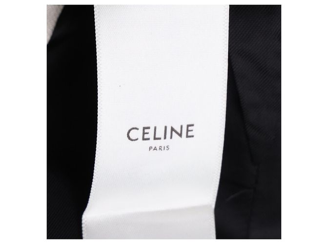 Céline Blazer e Pantaloni Celine in Lana Nera Nero - vista 26