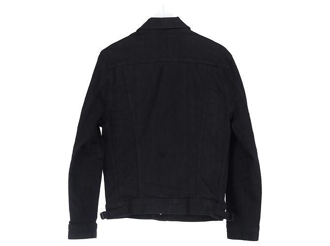 Tom Ford Selvedge-Jacke mit Taschen aus schwarzem Baumwoll-Denim - Ansicht 5