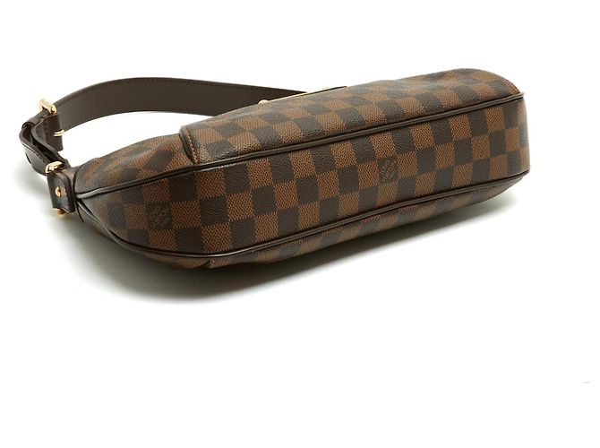 Borsa a Spalla LV Damier Ebene Canvas Sac Thames Louis Vuitton 2010 Marrone - vista 4