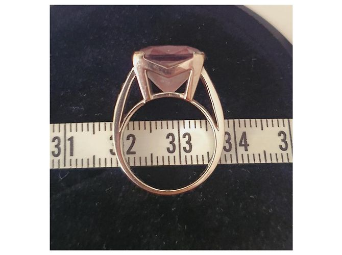 Mauboussin Gueule d'Amour Ring Diamanten Silber Pink - view 10