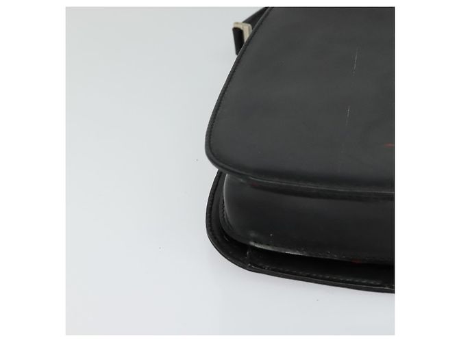 Borsa a mano in pelle nera GUCCI 001 2046 1719 Auth ep8304 Nero - vista 10