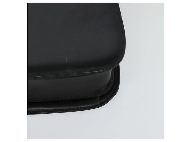 Borsa a mano in pelle nera GUCCI 001 2046 1719 Auth ep8304 Nero - vista 11