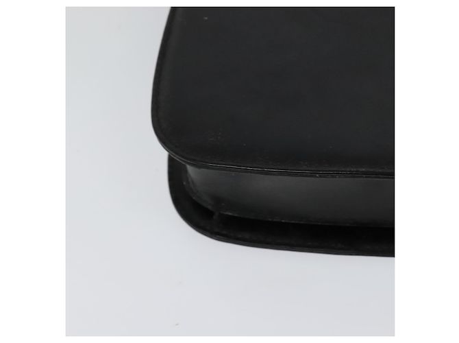 Borsa a mano in pelle nera GUCCI 001 2046 1719 Auth ep8304 Nero - vista 12