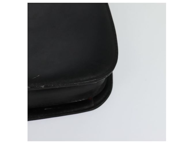 Borsa a mano in pelle nera GUCCI 001 2046 1719 Auth ep8304 Nero - vista 13