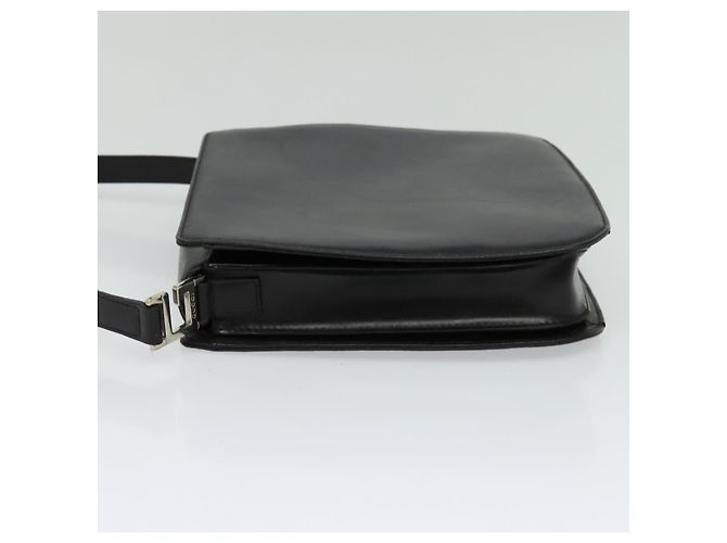 Borsa a mano in pelle nera GUCCI 001 2046 1719 Auth ep8304 Nero - vista 4