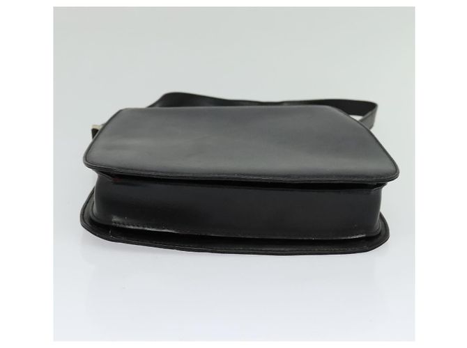Borsa a mano in pelle nera GUCCI 001 2046 1719 Auth ep8304 Nero - vista 9