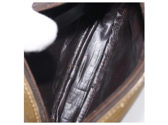 FENDI Zucchino Canvas Schultertasche Braun Auth ep8229 - Ansicht 12