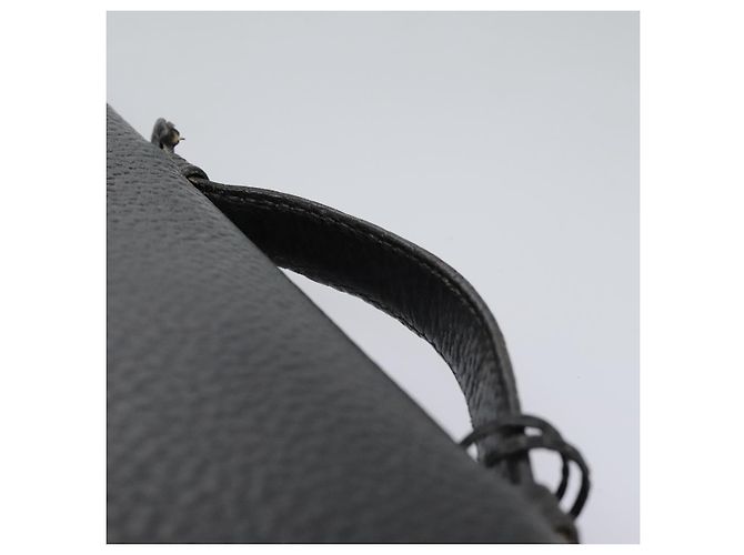 LOEWE Anagram Borsa da Lavoro in Pelle Nera Auth bs24101 Nero - vista 7