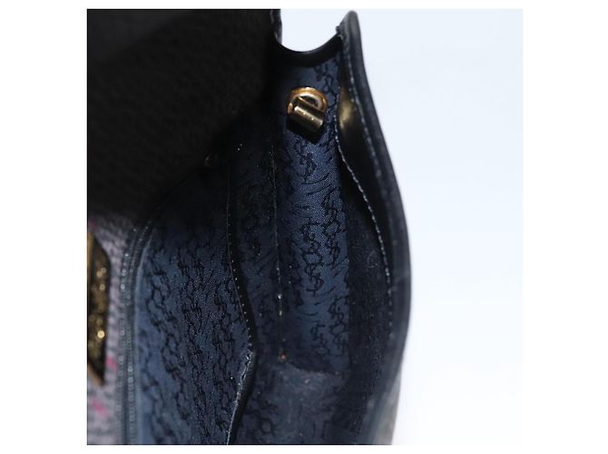Borsa a spalla SAINT LAURENT in tela viola oro Auth sw211 D'oro Porpora - vista 17