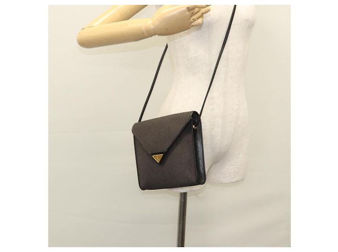 Borsa a spalla SAINT LAURENT in tela viola oro Auth sw211 D'oro Porpora - vista 21