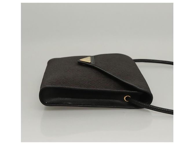 Borsa a spalla SAINT LAURENT in tela viola oro Auth sw211 D'oro Porpora - vista 4