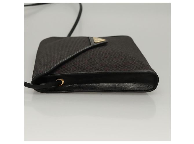 Borsa a spalla SAINT LAURENT in tela viola oro Auth sw211 D'oro Porpora - vista 5