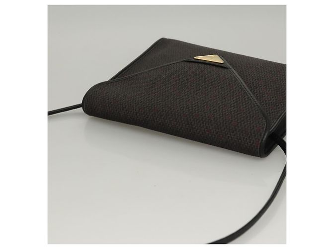 Borsa a spalla SAINT LAURENT in tela viola oro Auth sw211 D'oro Porpora - vista 6