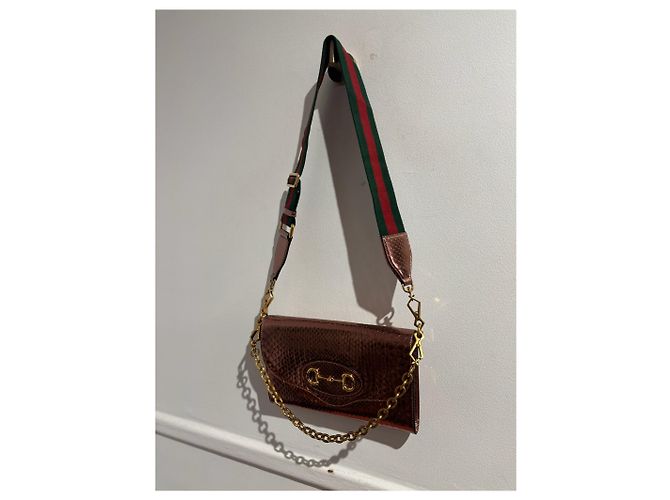 Borse GUCCI T. Pelli esotiche Rosa - vista 2