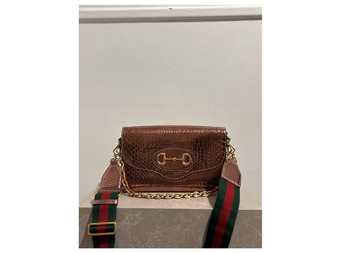 Borse GUCCI T. Pelli esotiche Rosa - vista 6