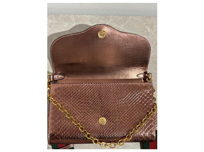 Borse GUCCI T. Pelli esotiche Rosa - vista 9
