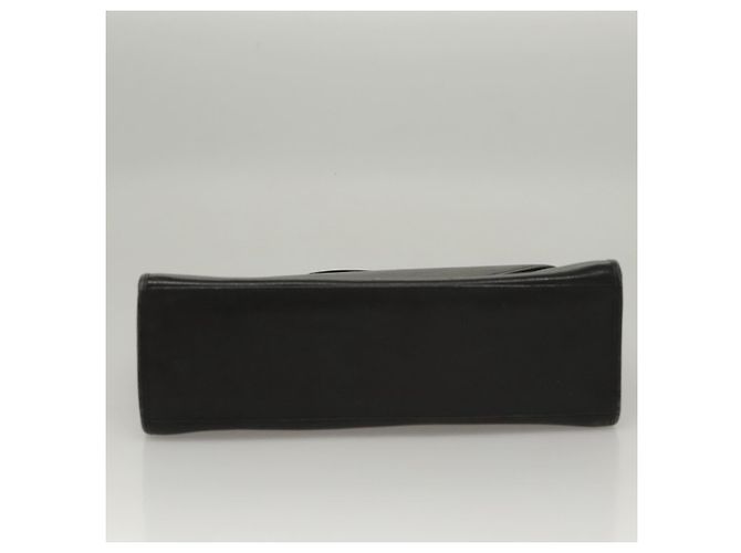Autre Marque Borsa a mano in pelle Burberrys 2 vie nera Auth ep8214 Nero - vista 5