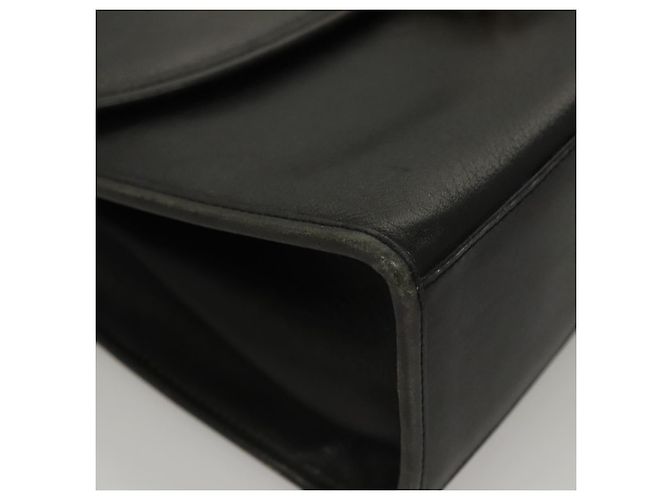 Autre Marque Borsa a mano in pelle Burberrys 2 vie nera Auth ep8214 Nero - vista 9