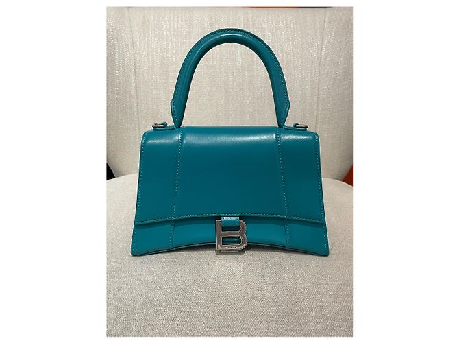 Borse BALENCIAGA T. Pelle Verde - vista 2