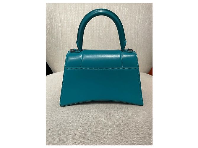 Borse BALENCIAGA T. Pelle Verde - vista 4