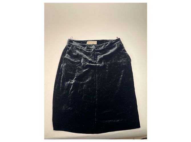 Vintage Emilio Pucci Samtrock schwarz IT40 - Ansicht 14