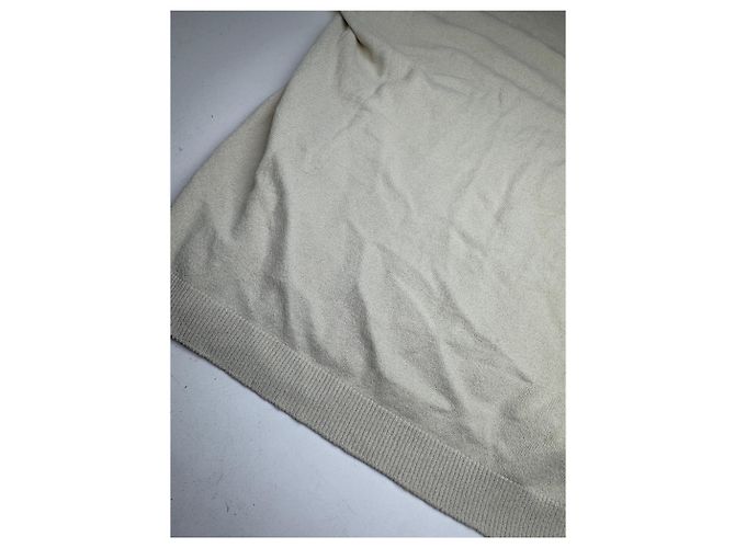 Vintage Issey Miyake Rollkragenoberteil Beige 38/M - Ansicht 10