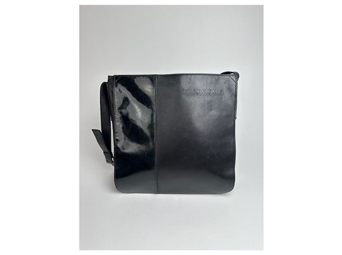 Vintage Givenchy Umhängetasche schwarz - Ansicht 15