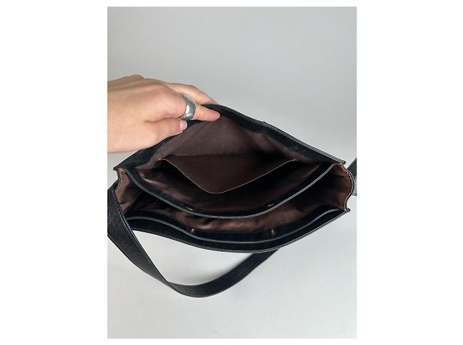 Vintage Givenchy Umhängetasche schwarz - Ansicht 2