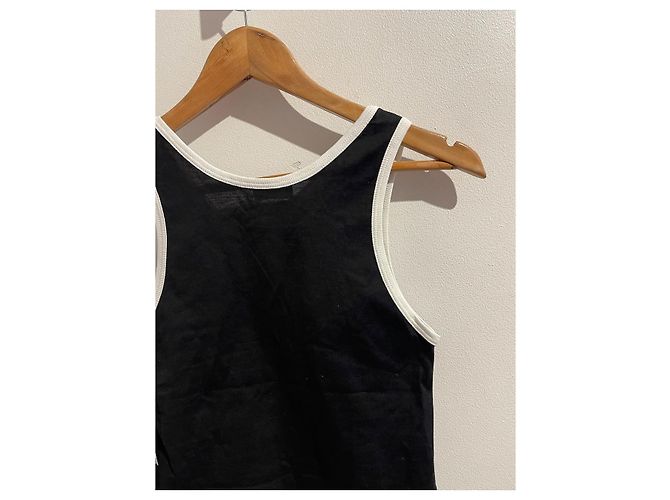 Céline CELINE Tops T.International S Algodón Negro - vista 5