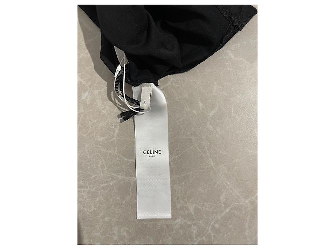 Céline CELINE Tops T.International S Algodón Negro - vista 8