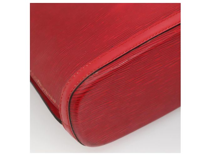 LOUIS VUITTON Borsa a Spalla Epi Lussac Rossa M52287 LV Auth ep8305 Rosso - vista 14