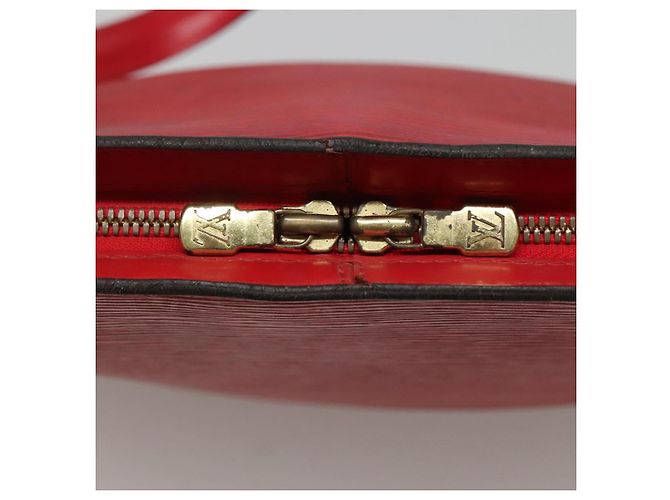 LOUIS VUITTON Borsa a Spalla Epi Lussac Rossa M52287 LV Auth ep8305 Rosso - vista 17