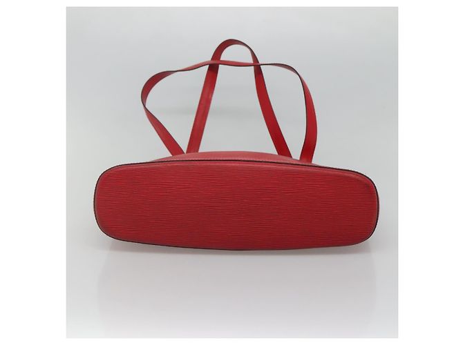 LOUIS VUITTON Borsa a Spalla Epi Lussac Rossa M52287 LV Auth ep8305 Rosso - vista 5