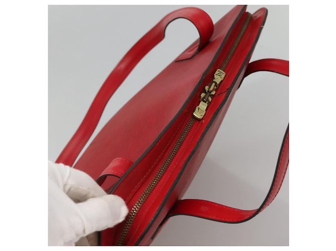 LOUIS VUITTON Borsa a Spalla Epi Lussac Rossa M52287 LV Auth ep8305 Rosso - vista 6