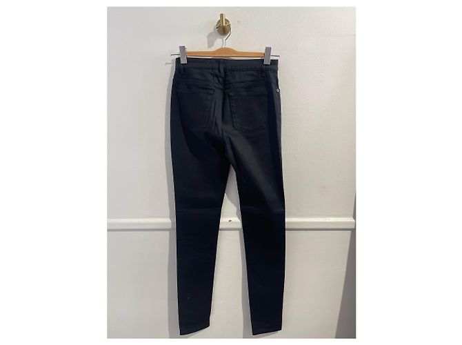 Jeans SAINT LAURENT T.US 29 Algodón Negro - vista 4