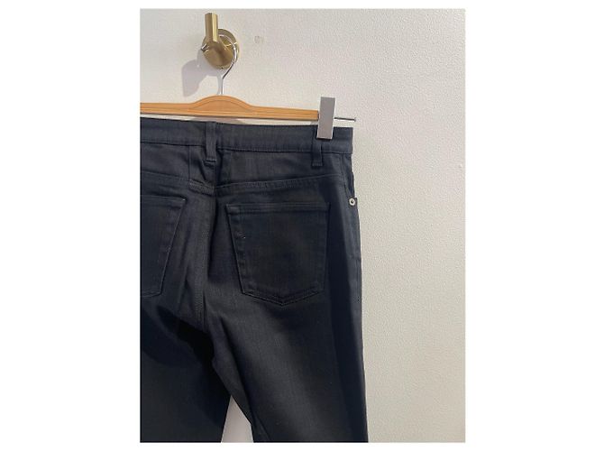 Jeans SAINT LAURENT T.US 29 Algodón Negro - vista 5