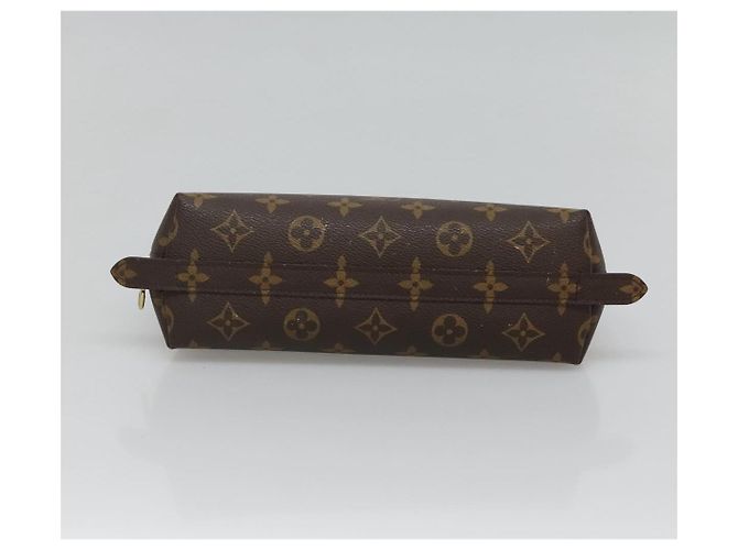LOUIS VUITTON Pochette Cosmetica Demi Ronde Monogram M47520 LV Auth BD1294 Monogramma - vista 6