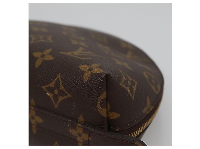 LOUIS VUITTON Pochette Cosmetica Demi Ronde Monogram M47520 LV Auth BD1294 Monogramma - vista 7