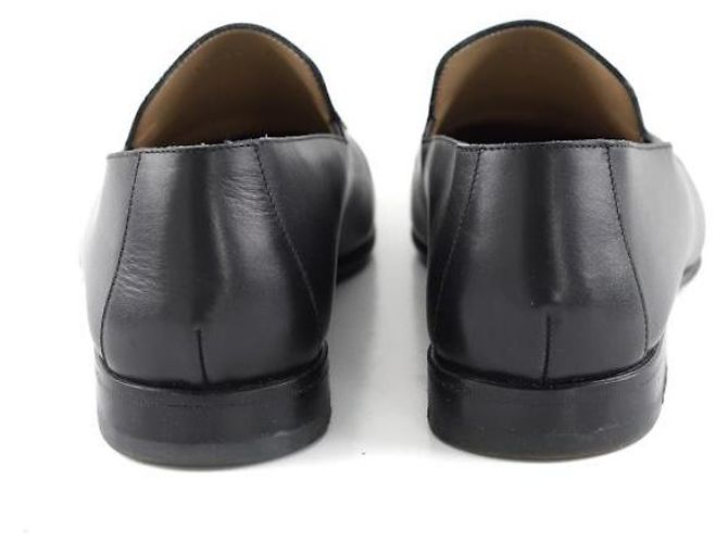 Hermès Mocassini in pelle nera Nero - vista 2