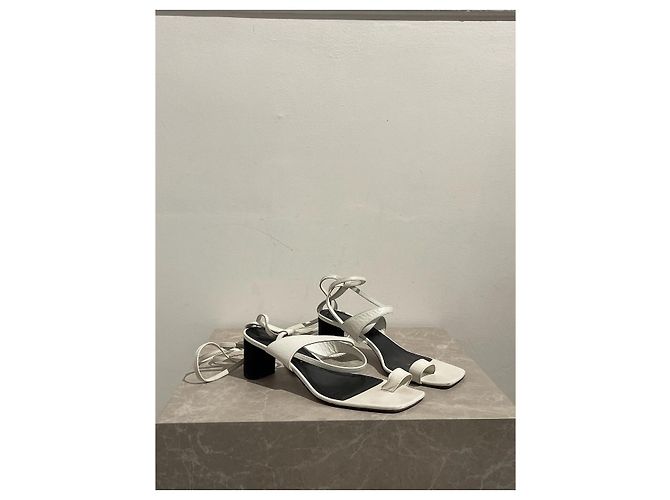 Céline Sandali CELINE T.EU 38 Pelle Bianco - vista 2